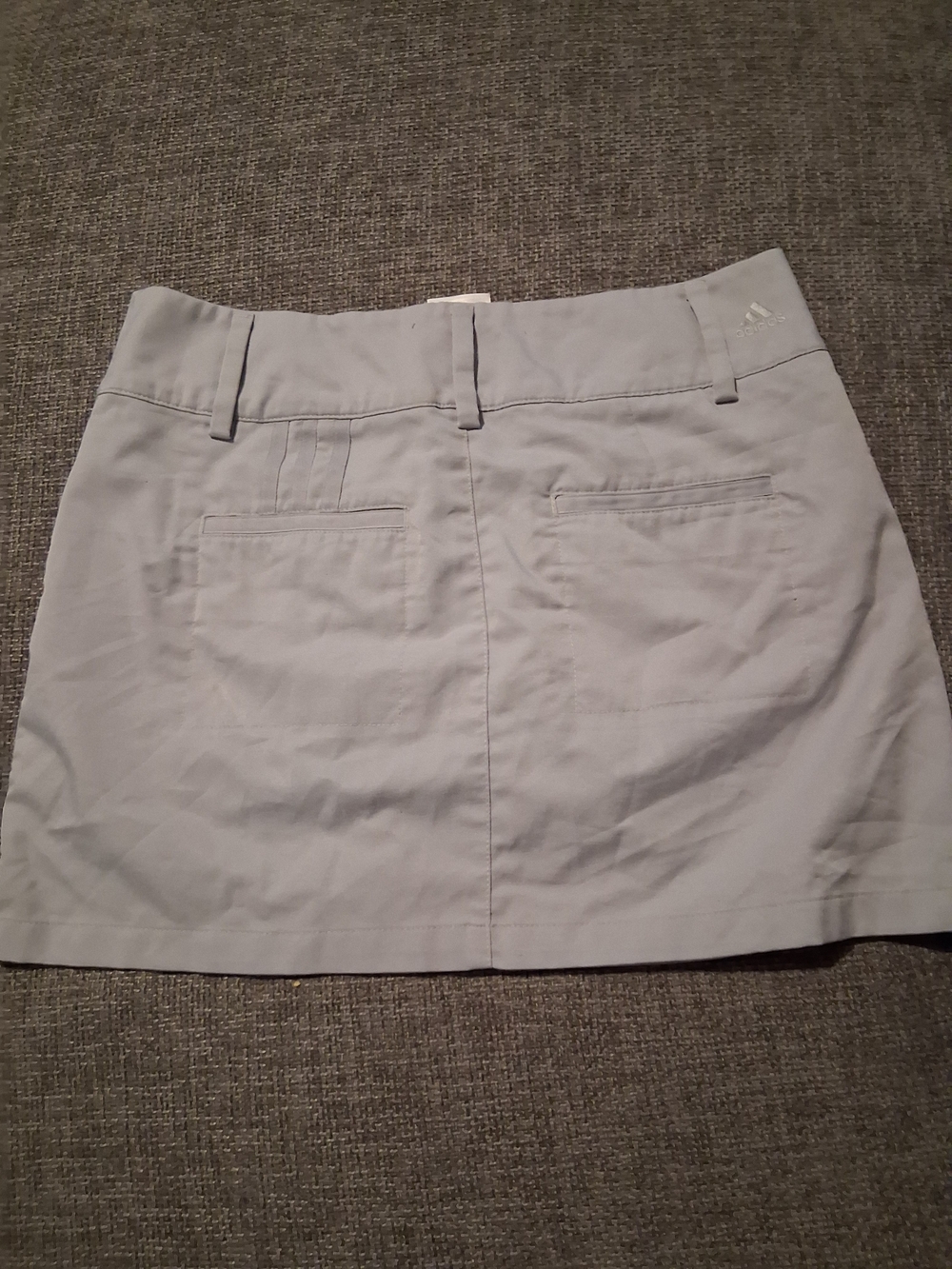 adidas Light Gray Mini Skirt